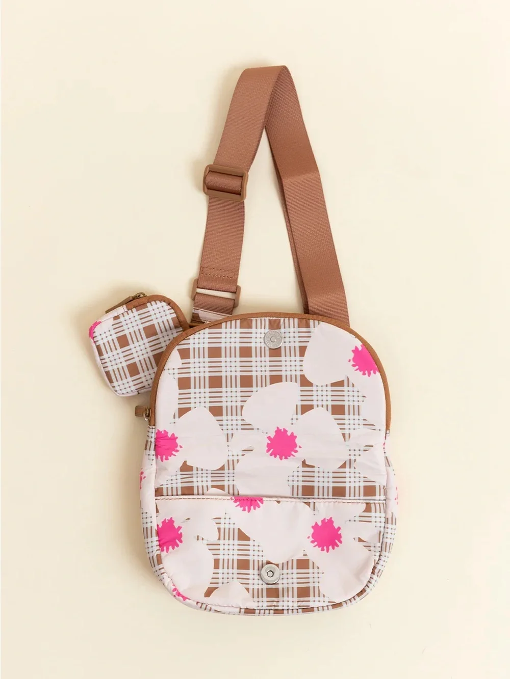 FIGHTING EEL: Barcelona Crossbody - Vintage Palaka Zinnia - Picture 6 of 8